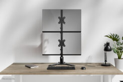 Neomounts DS45-600BL2V Monitorstandaard voor twee schermen 10-32" - Afbeelding 12
