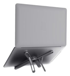 Trust Macy Opvouwbare aluminium laptopstandaard – ergonomische laptopstandaard – opvouwbaar ontwerp – Aluminium/Grijs - Afbeelding 11