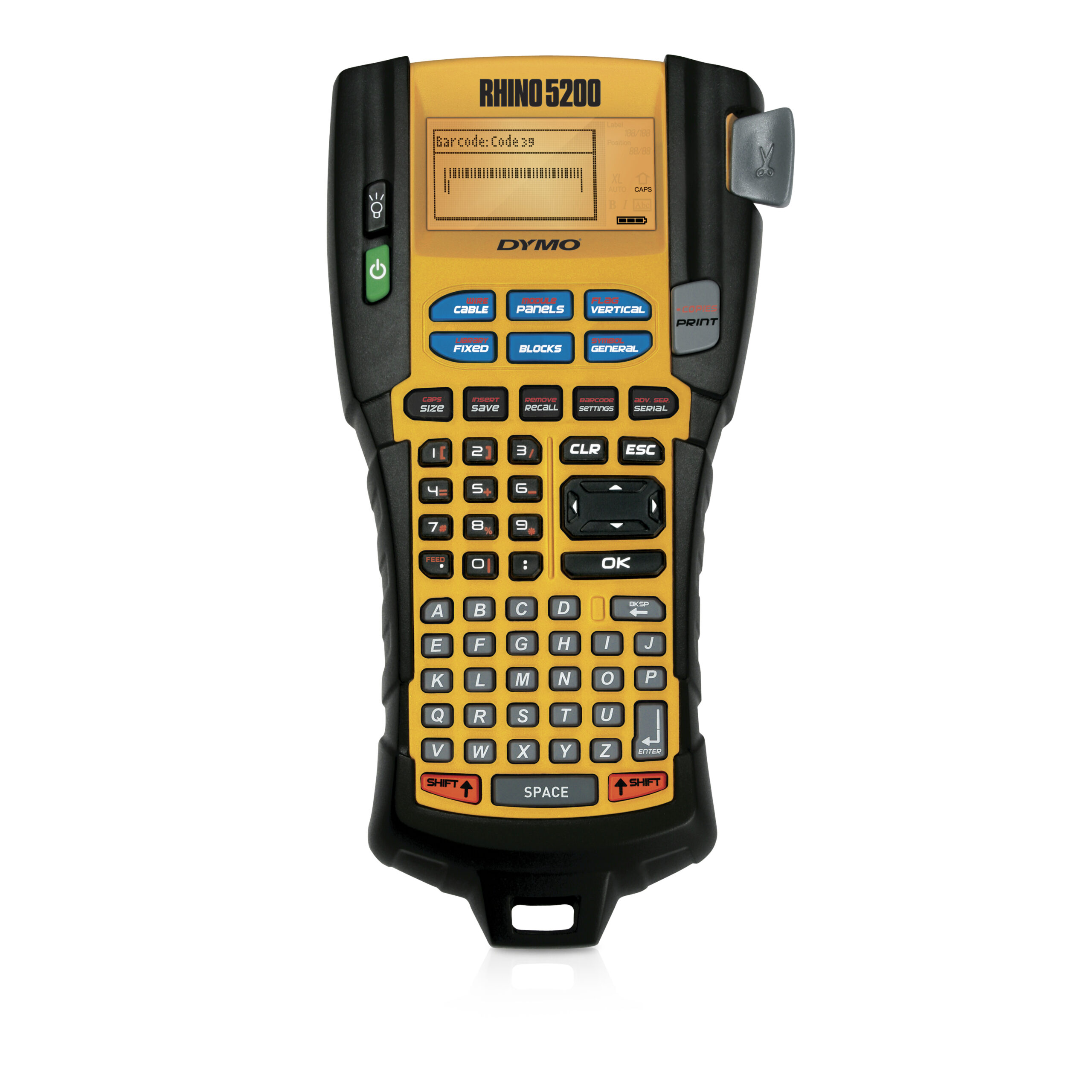 DYMO RHINO 5200 Labelprinter | Industriële labels | Draagbare, robuuste labelprinter voor professionals in laagspanning, elektro en MRO - Afbeelding 2