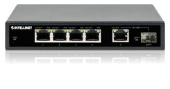 Intellinet 561822 netwerk-switch Gigabit Ethernet (10/100/1000) Power over Ethernet (PoE) Zwart - Afbeelding 6