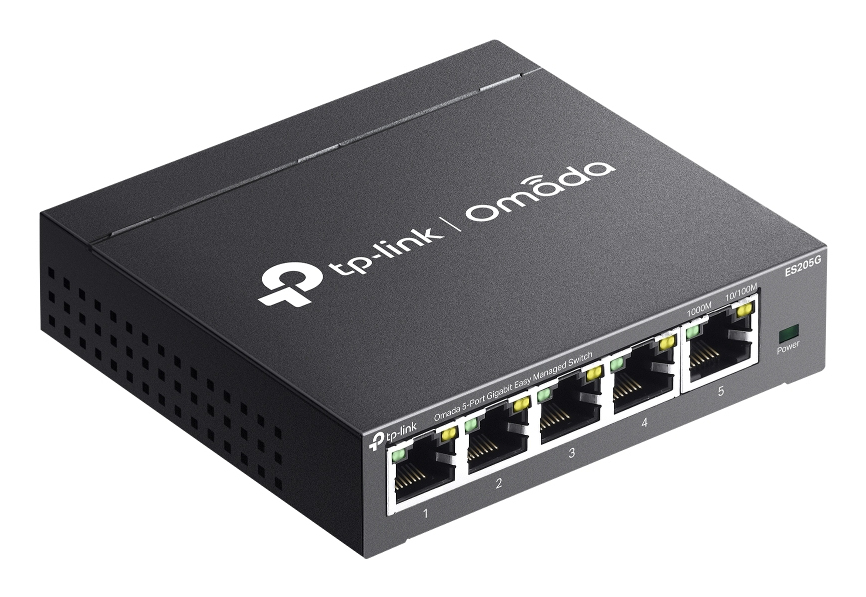TP-Link Omada ES205G netwerk-switch Managed Gigabit Ethernet (10/100/1000) Zwart - Afbeelding 5