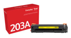Everyday™ Geel Toner van Xerox is compatibel met HP 203A (CF542A), Standaard capaciteit