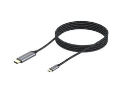 Conceptronic ABBY10G video kabel adapter 2 m USB Type-C HDMI Grijs - Afbeelding 2