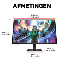OMEN by HP 27 inch QHD 240 Hz gaming monitor - OMEN 27qs - Afbeelding 15