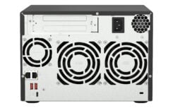 QNAP TS-673A NAS Tower Ryzen Embedded V1500B 8 GB DDR4 0 TB QNAP Turbo System Zwart - Afbeelding 7