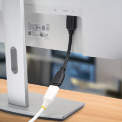 StarTech.com 15 cm High Speed HDMI port saver kabel 4K 60Hz - Afbeelding 8