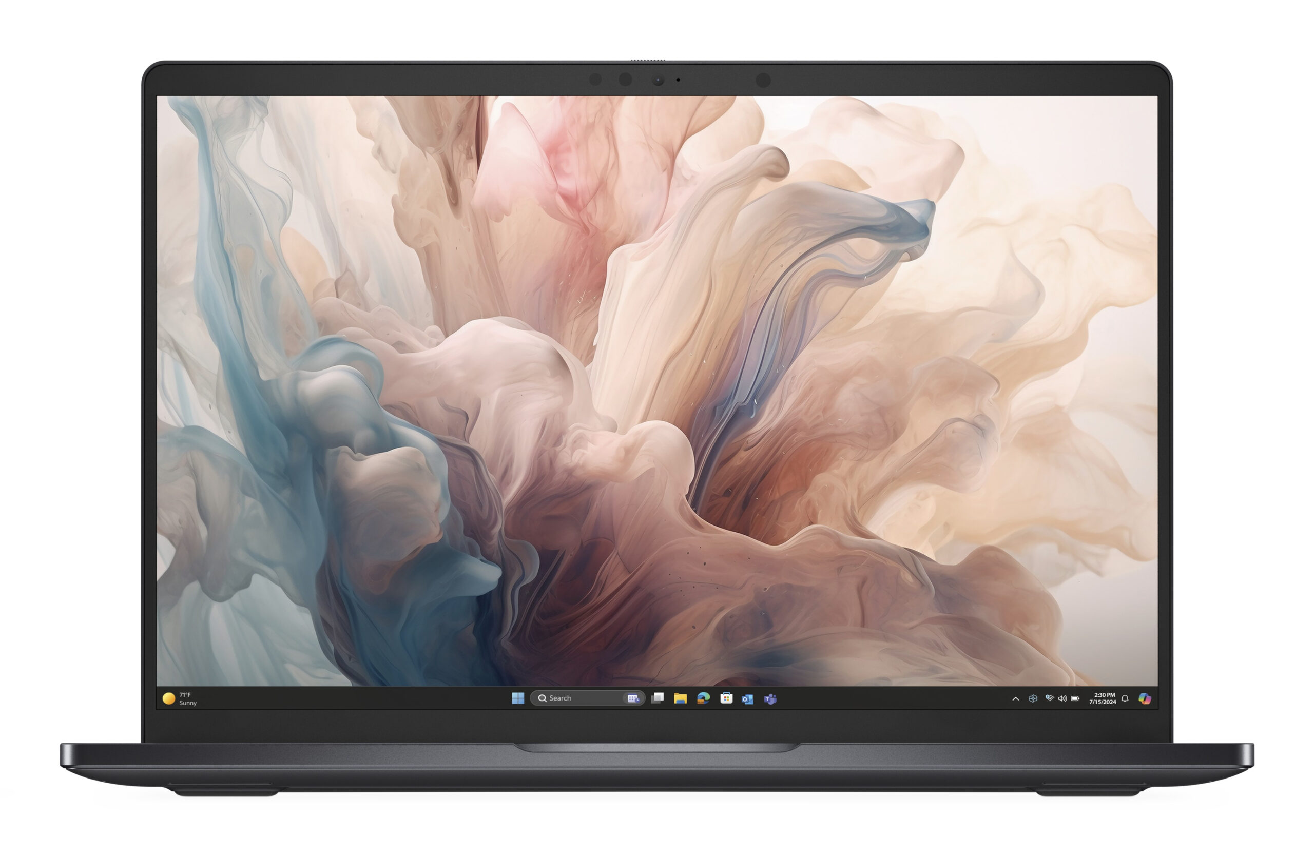 DELL Pro 14 Premium PA14250 Copilot+ PC Intel Core Ultra 7 268V Laptop 35,6 cm (14") Full HD+ 32 GB LPDDR5x-SDRAM 512 GB SSD Wi-Fi 7 (802.11be) Windows 11 Pro Belgisch Grijs - Afbeelding 2