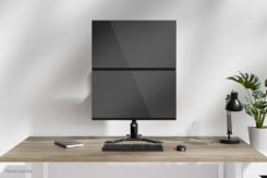 Neomounts DS45-600BL2V Monitorstandaard voor twee schermen 10-32" - Afbeelding 11