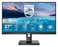 Philips S Line 275S1AE/00 computer monitor 68,6 cm (27") 2560 x 1440 Pixels 2K Ultra HD LCD Zwart