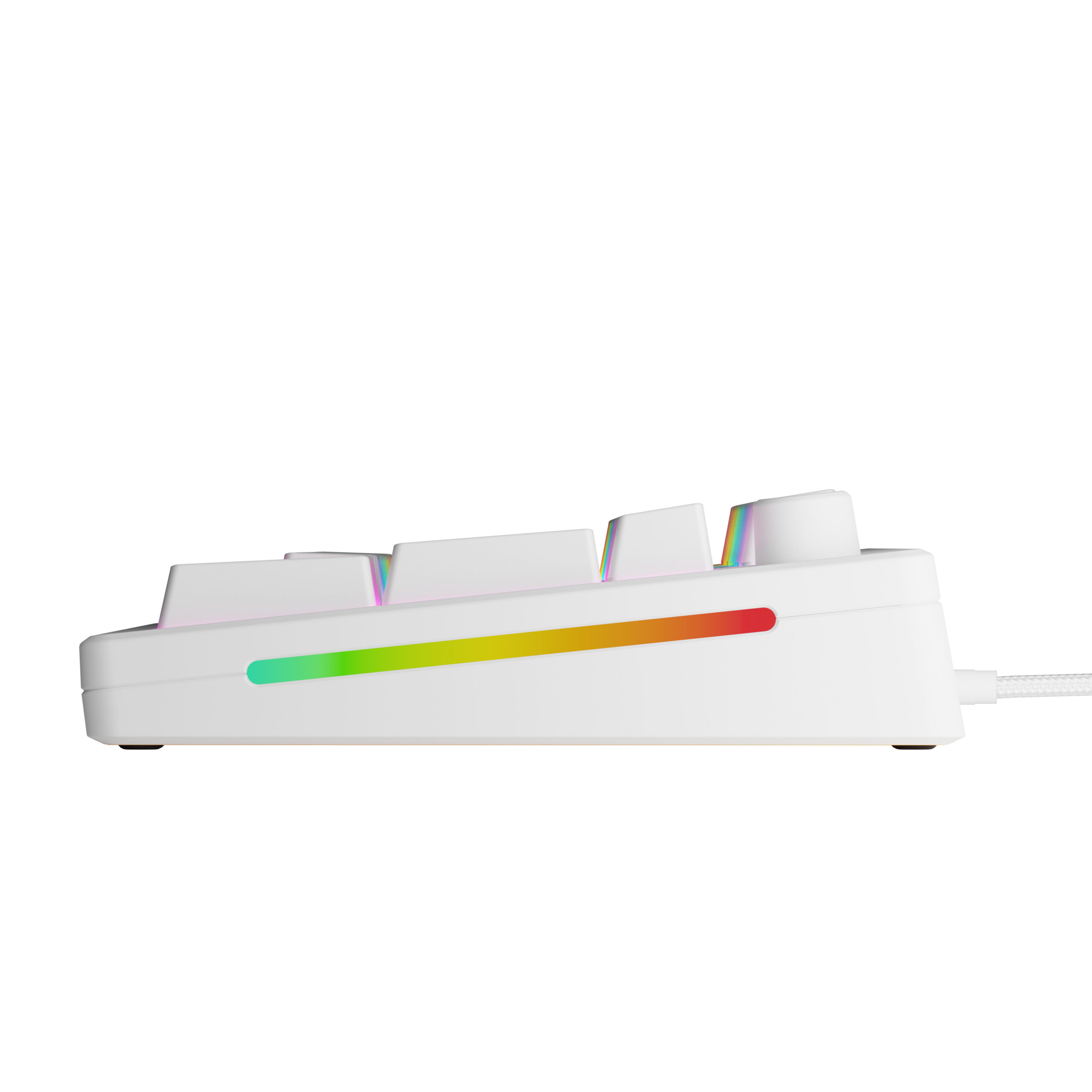 Glorious Gaming GMMK 3 HE 100% Prebuilt toetsenbord Gamen USB AZERTY Frans Wit - Afbeelding 7