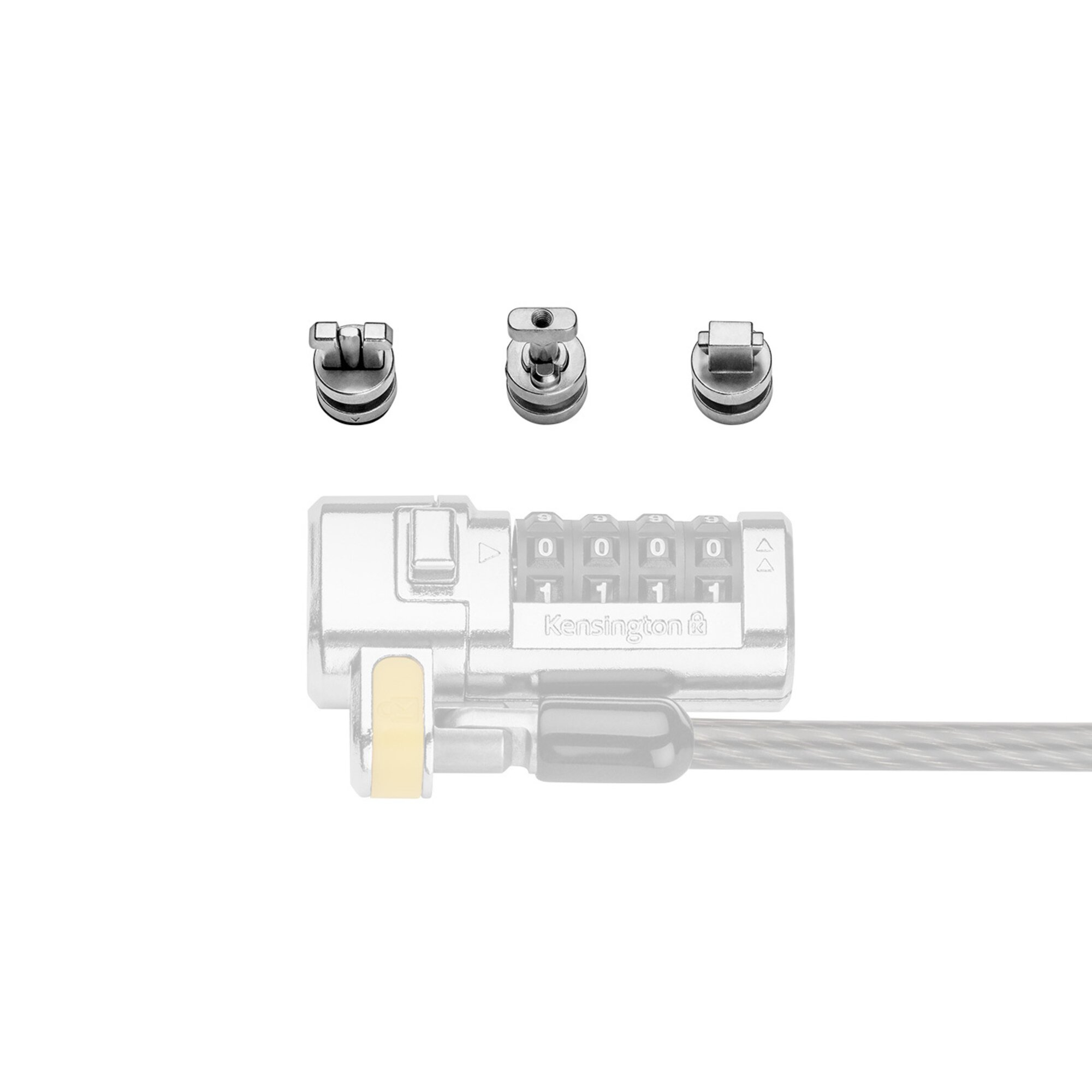 Kensington ClickSafe Universal Slots Security Anchors Kit - Afbeelding 4