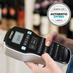 DYMO LabelManager 160-labelmaker | Draagbare labelprinter met QWERTY-toetsenbord | Inclusief zwart-wit D1-etiketten (12 mm) | Voor thuis en op kantoor - Afbeelding 3