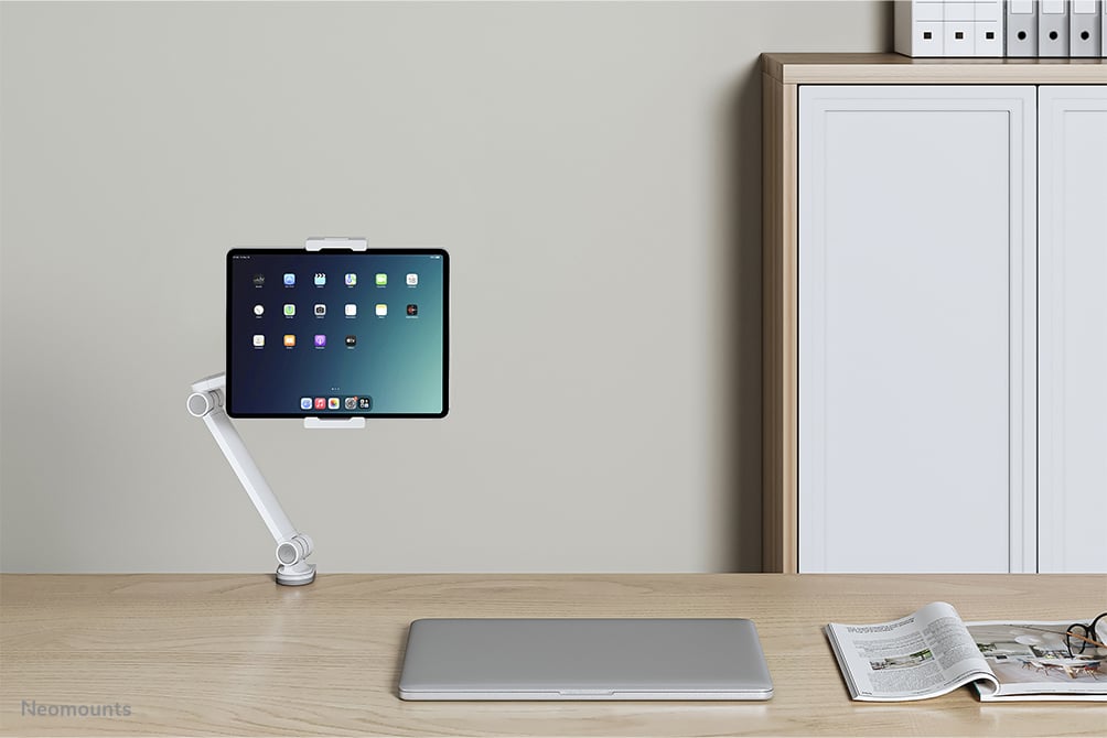 Neomounts DS15-545WH1 Tablet houder bureauklem 4.7-12.9" - universeel - full motion - Afbeelding 17
