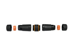 Equip 221162 tussenstuk voor kabels RJ-45 Zwart, Oranje - Afbeelding 4