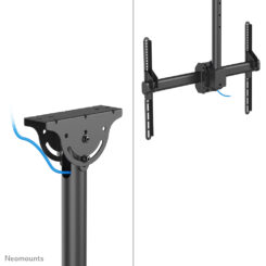 Neomounts CL35-440BL16L Monitor/TV-beugel plafond 37-70" - h 106-156 cm - Afbeelding 17