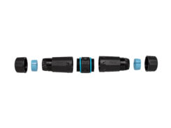 Equip 221172 tussenstuk voor kabels RJ-45 Zwart, Blauw - Afbeelding 4