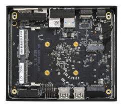 Shuttle Nano PC NE10N, Intel N 100, 1x HDMI, 1x DP, 6x USB, 1x LAN, ventilatorloos, 24/7 permanent gebruik, incl. VESA - Afbeelding 7