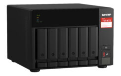 QNAP TVS-675 NAS Tower ZhaoXin KaiXian KX-6000 KX-U6580 8 GB DDR4 0 TB QuTS hero Zwart - Afbeelding 4