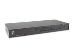 LevelOne KVM-3208 KVM-switch Rack-montage Zwart