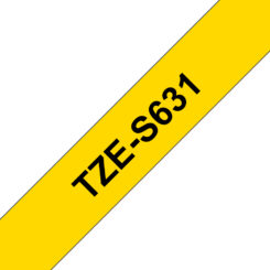 Brother TZE-S631 labelprinter-tape TZ - Afbeelding 2