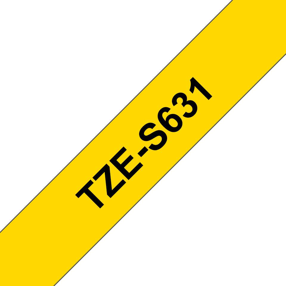 Brother TZE-S631 labelprinter-tape TZ - Afbeelding 2