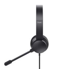 Trust Ayda ENC Headset - Evironmental Noise cancelling headset – USB-aansluiting – Microfoon met ENC – Zwart - Afbeelding 6