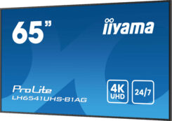 iiyama LH6541UHS-B1AG beeldkrant 163,8 cm (64.5") LCD 500 cd/m² 4K Ultra HD Zwart 24/7 - Afbeelding 8