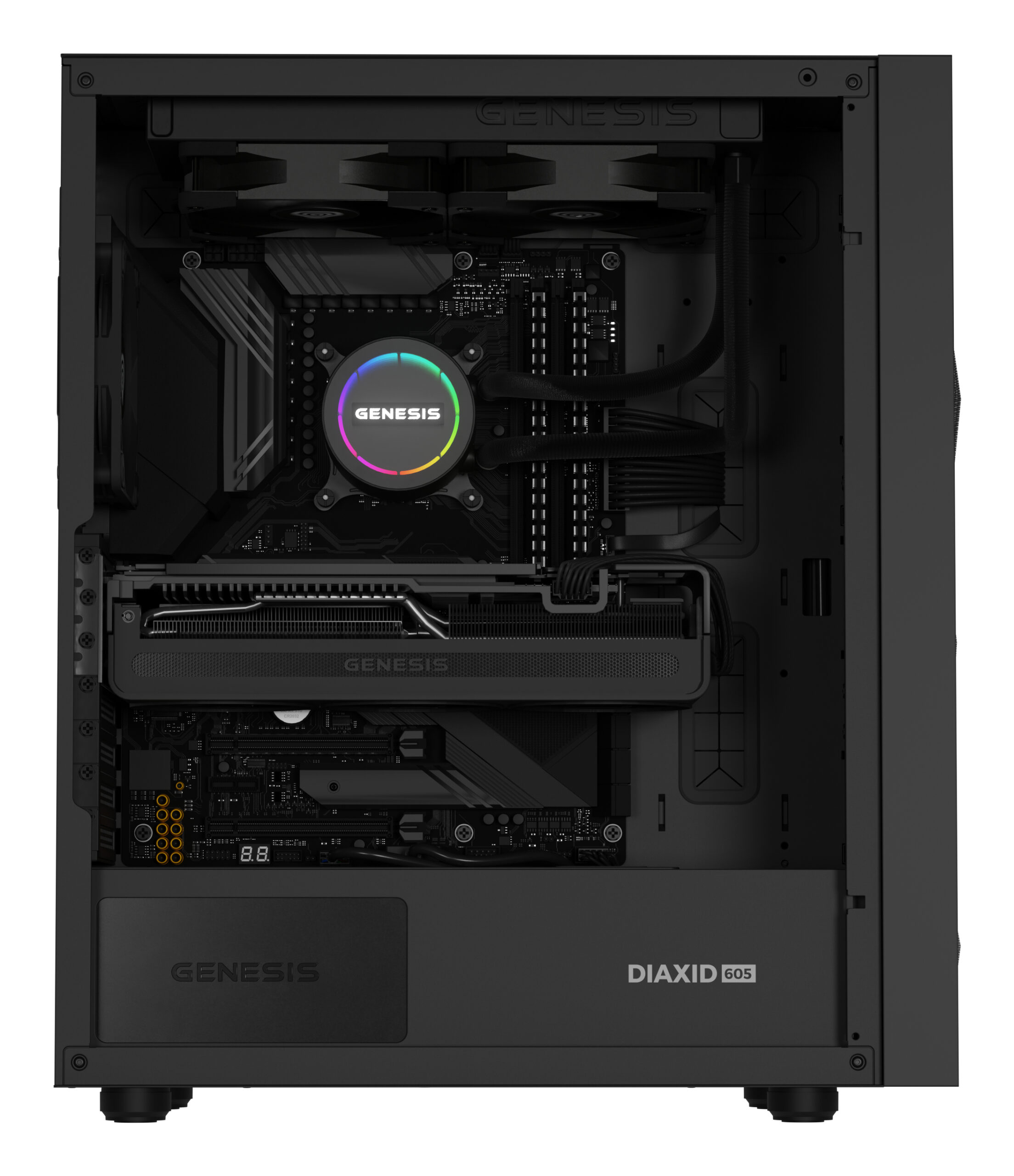 GENESIS NLG-2318 koelsysteem voor computers Processor Alles-in-één vloeistofkoeler Zwart - Afbeelding 13