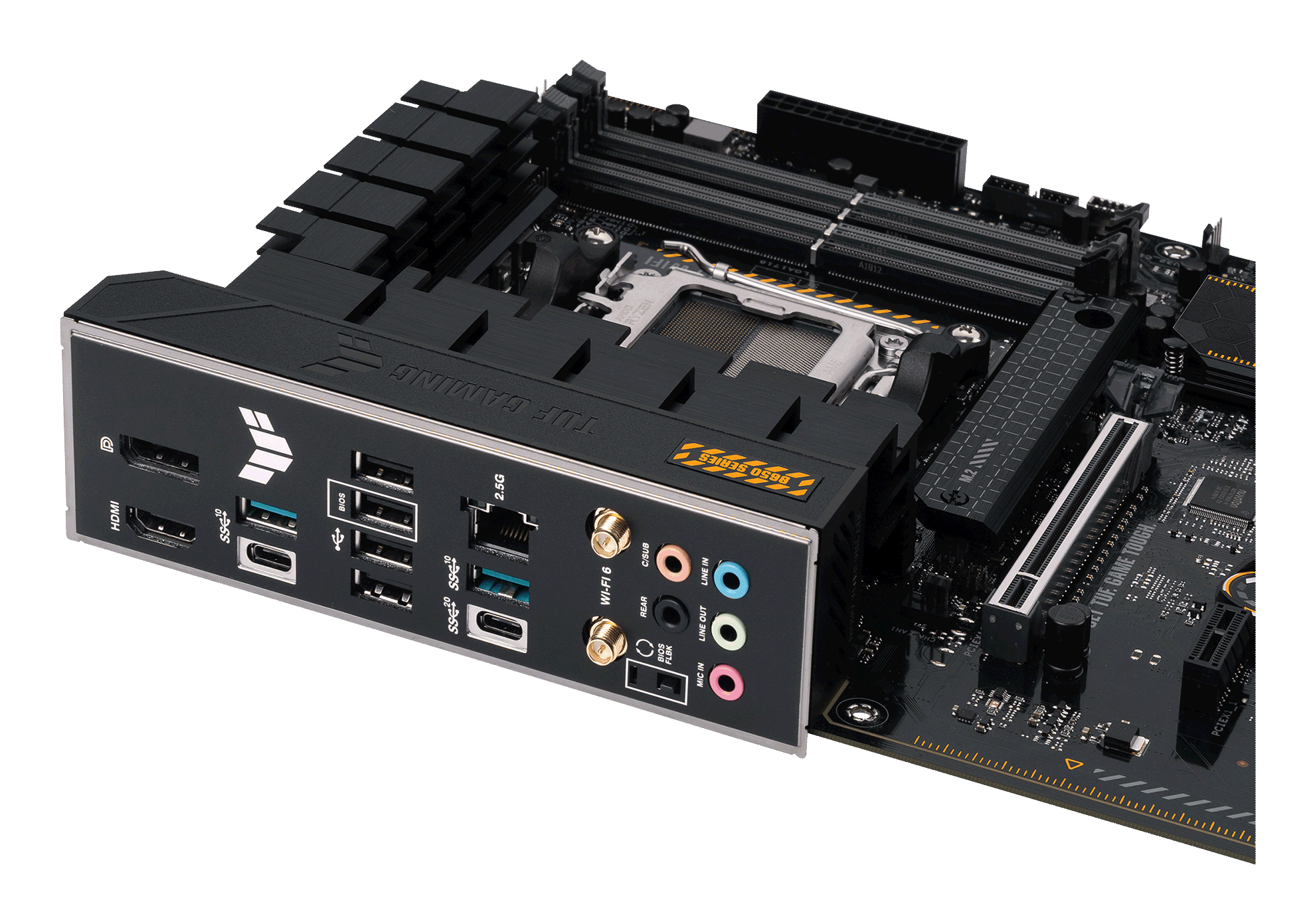 ASUS TUF GAMING B650-PLUS WIFI AMD B650 Socket AM5 ATX - Afbeelding 10