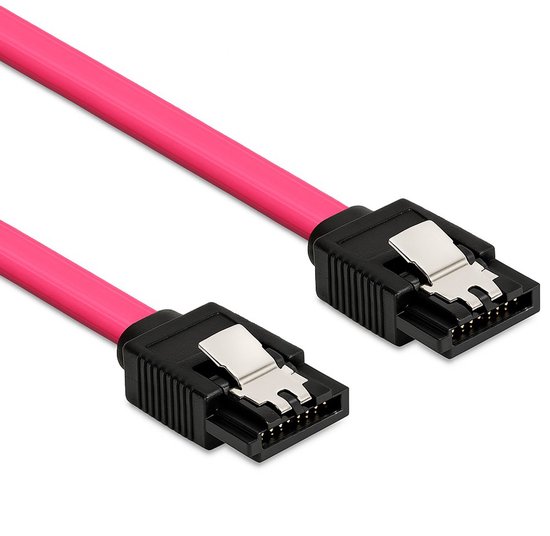 DeLOCK 82678 SATA-kabel 0,7 m Rood
