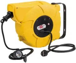 Brennenstuhl 9+2m H07RN-F3G1,5 power uitbreiding 11 m 1 AC-uitgang(en) Zwart, Geel
