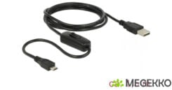 DeLOCK 84803 USB-kabel USB 2.0 1,5 m USB A Micro-USB B Zwart