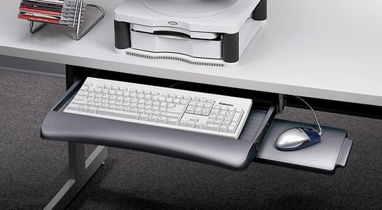 Underdesk toetsenbordlade
