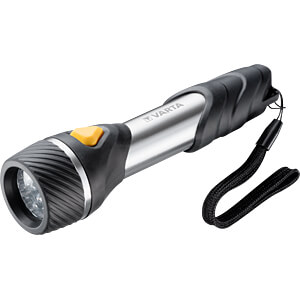 Varta Day Light Multi LED F20 Zwart, Zilver, Geel Zaklamp