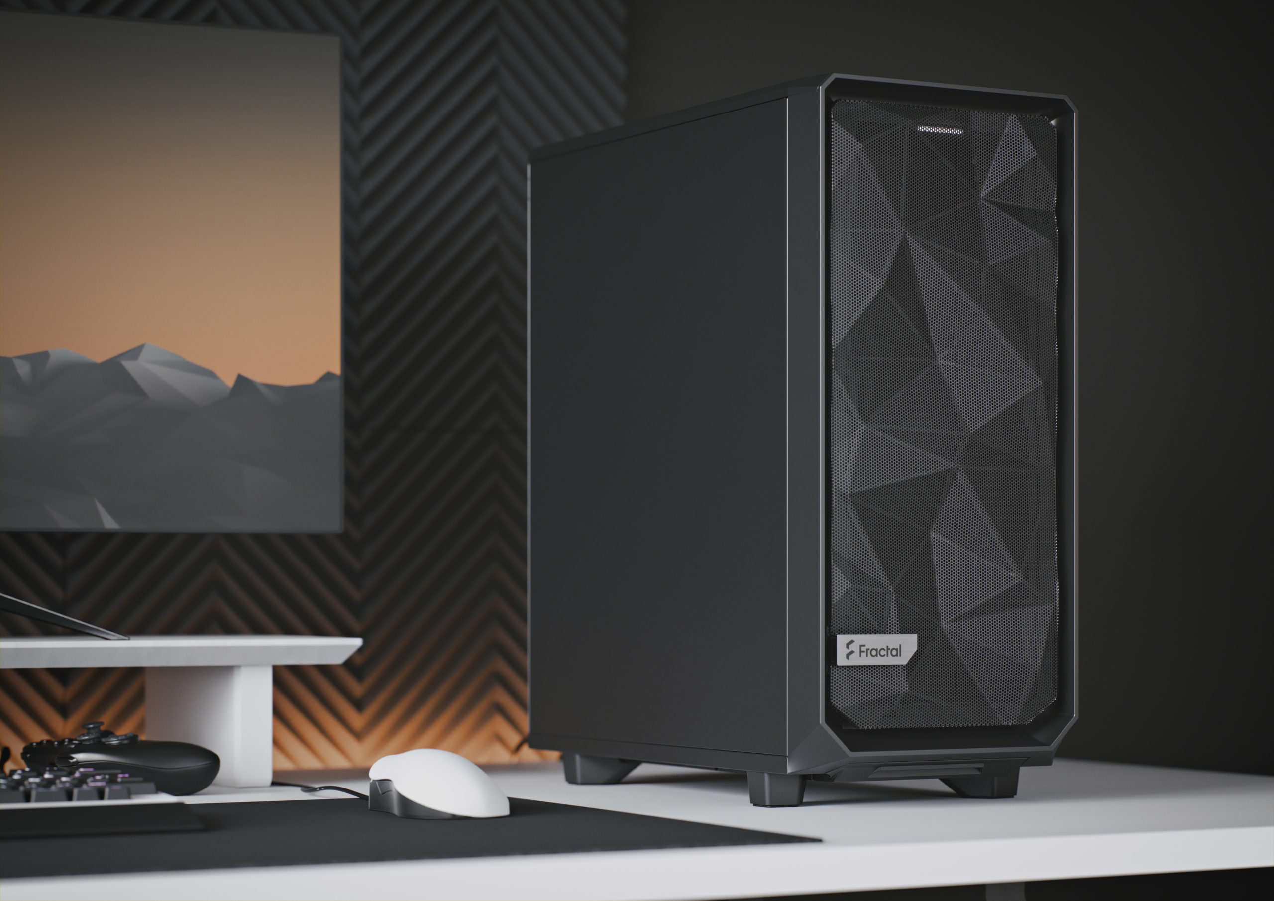 Fractal Design Meshify 2 Compact Tower Wit