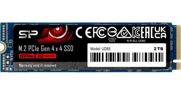 Silicon Power UD85 2 TB M.2 PCI Express 4.0 NVMe 3D NAND