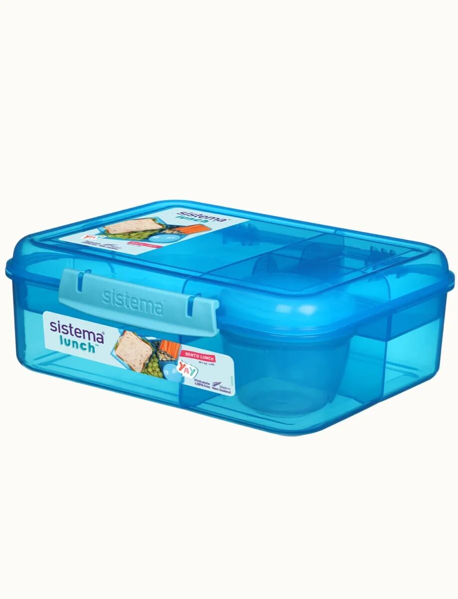Sistema 41690 Voorraaddoos Rechthoekig Container 1,65 l Verschillende kleuren 3 stuk(s)