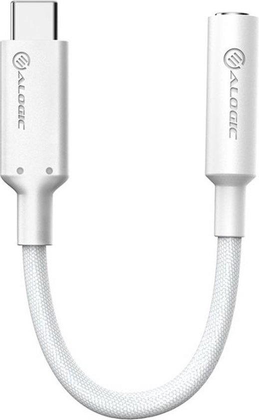 ALOGIC ELPC35A-WH tussenstuk voor kabels USB C 3.5mm Wit
