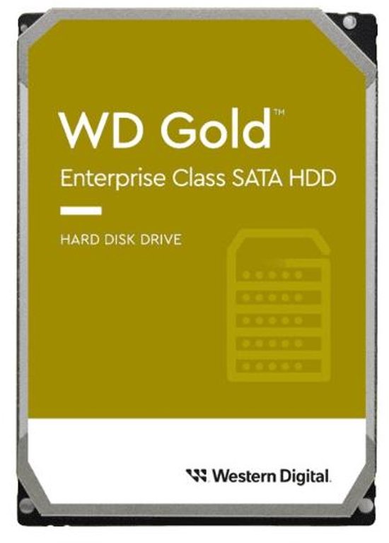 Western Digital Gold WD4004FRYZ interne harde schijf 4 TB 7200 RPM 128 MB 3.5 SATA III