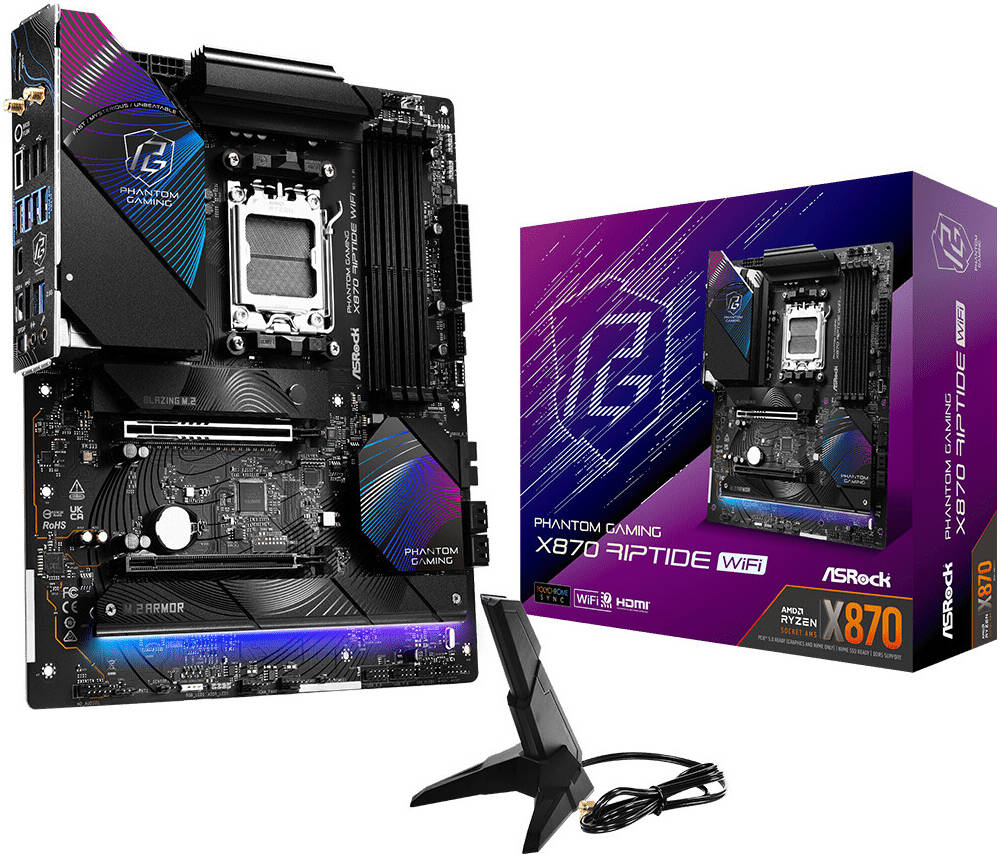 Asrock X870 Riptide WiFi AMD X870 Socket AM5 ATX