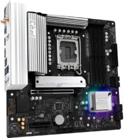 Asrock B860M Pro RS WiFi Intel B860 LGA 1851 (Socket V1) micro ATX