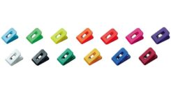 Wedo 126 1199 paperclip Kunststof, Staal