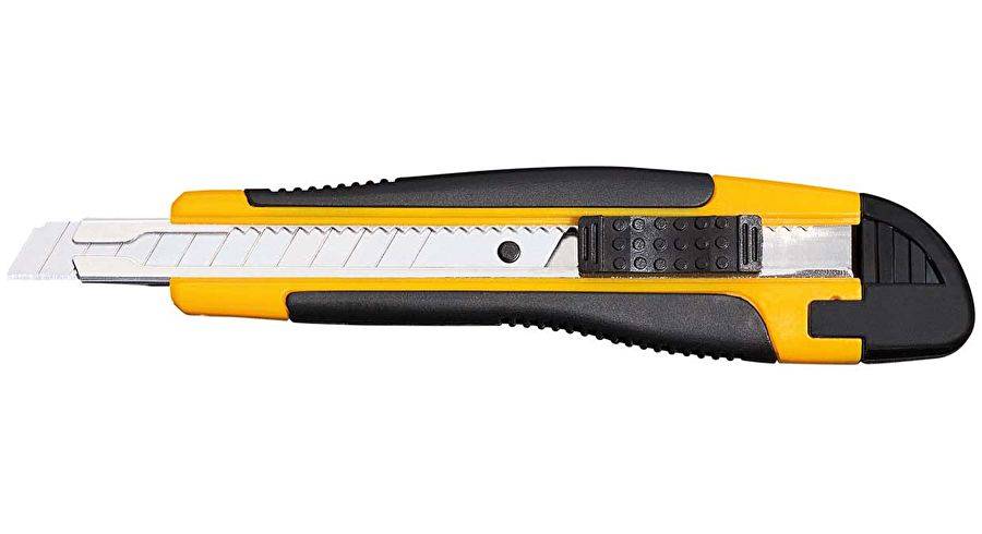 Wedo 78 609 stanleymes Zwart, Staal, Geel Afbreekmes