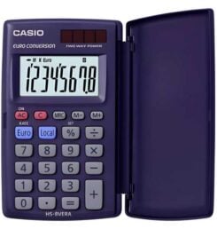 Casio Taschenrechner HS-8 VERA Solar/ Battery