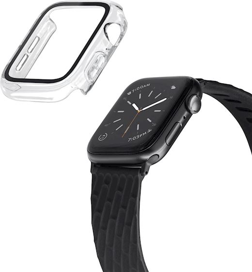 LAUT SHIELD Clear Glass/PC protector for Apple Watch 46mm