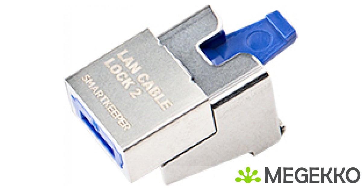 Smartkeeper NC13 kabelslot Blauw