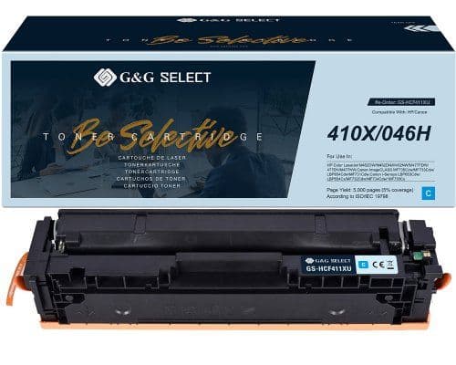 G&G GS-HCF411XU tonercartridge 1 stuk(s) Compatibel Cyaan