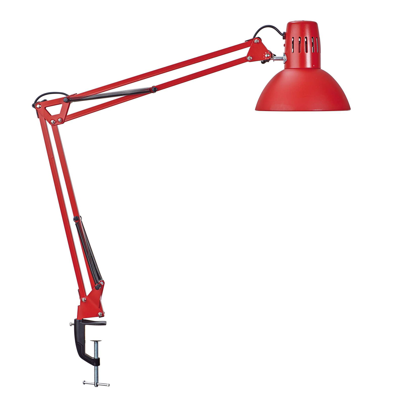 MAUL LED-Tischleuchte MAULstudy Klemme E27, rood