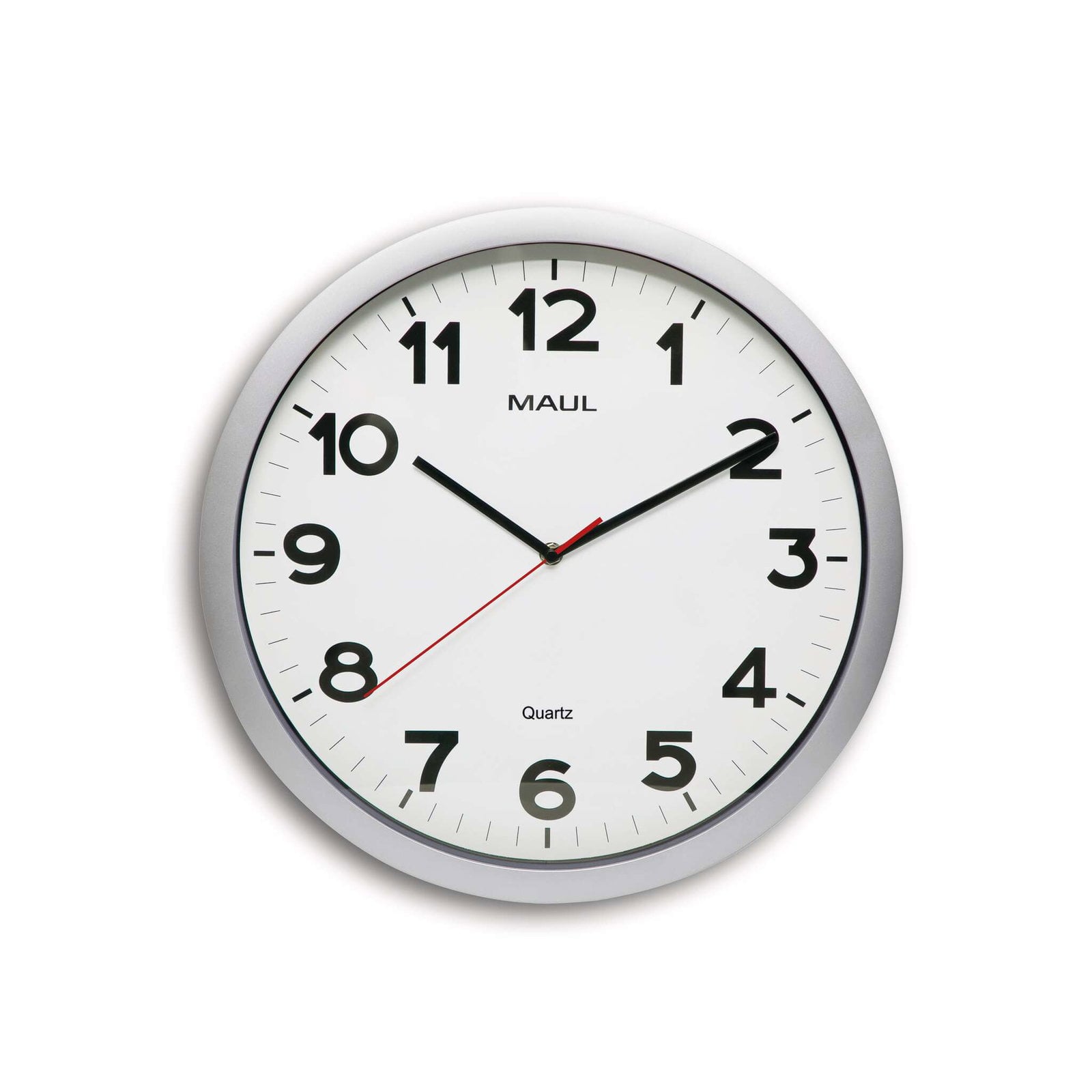 MAUL 9054195 wand- & tafelklok Kwartsklok Rond Zilver