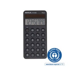MAUL ECO MD2 calculator Pocket Basisrekenmachine Zwart